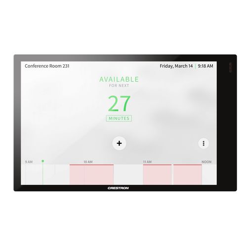 Сенсорный экран для систем домашней автоматизации - TSW-770-B-S - CRESTRON - настенный / персонализированный / с цифровым индикатором