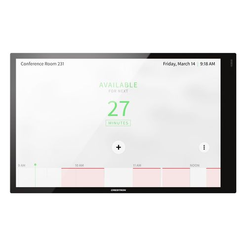 Сенсорный экран для систем домашней автоматизации - TSS-1070-B-S - CRESTRON - настенный / с цифровым индикатором / беспроводной