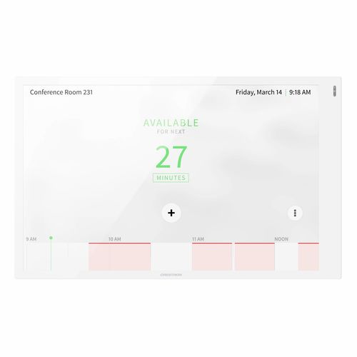 Сенсорный экран для систем домашней автоматизации - TSS-1070-W-S - CRESTRON - настенный / беспроводной / с цифровым индикатором
