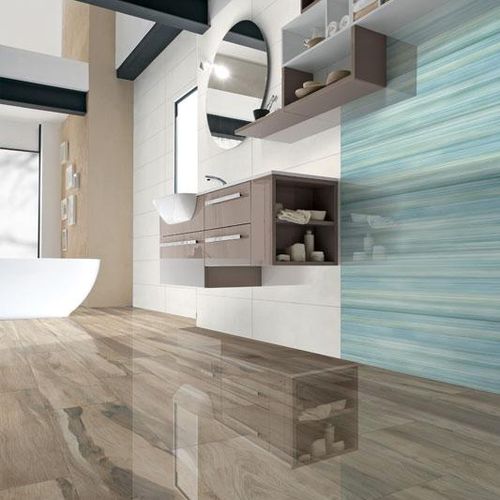 Плитка из керамогранита - LUX WOOD - Dado Ceramica - глянцевая / для кухни / для ванной комнаты