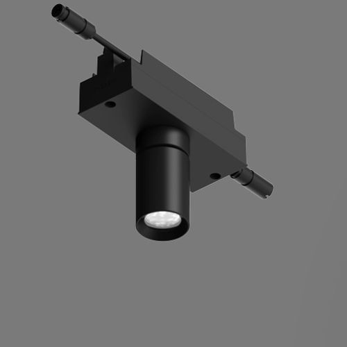 Светильник на рейке LED - IVY - Targetti Sankey S.p.a. - цилиндрический / из алюминия / из стекла