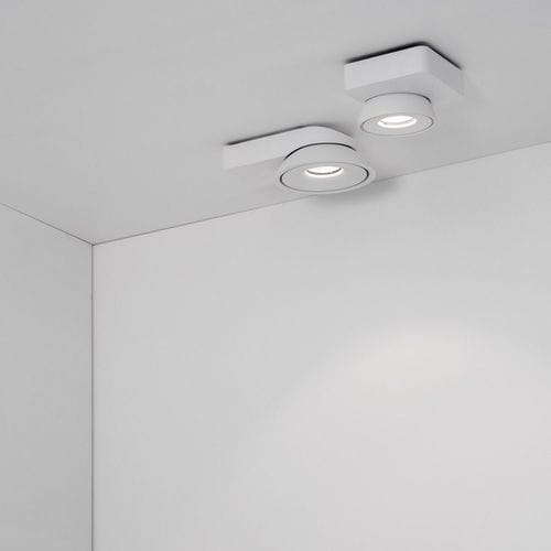 Встраиваемый точечный светильник в потолок - TWEETER  - DELTA LIGHT - встраиваемый в стену / LED / квадратный