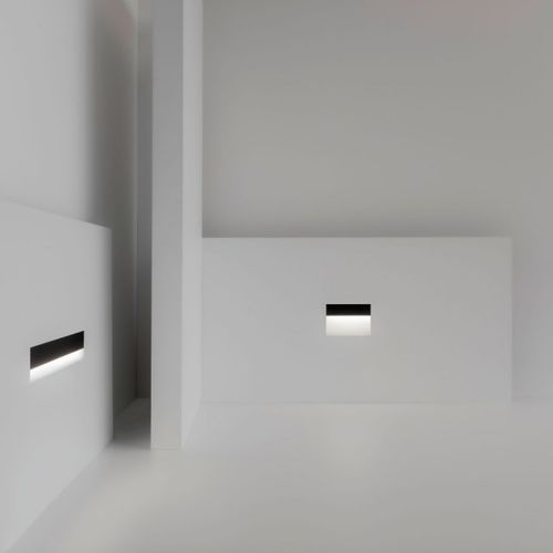Встраиваемый светильник в стену - INLET  - DELTA LIGHT - LED / прямоугольный / IP20