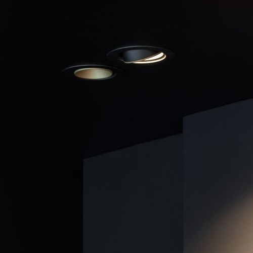 Встраиваемый даунлайт в потолок - PLAT-OH!  - DELTA LIGHT - LED / круглый / IP20
