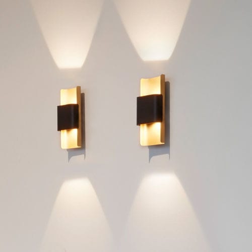 Современный настенный светильник - WANT-IT   - DELTA LIGHT - для интерьера / для наружного применения / из алюминия