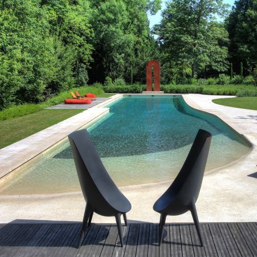 Переливной бассейн - CONTEMPORAINE - Diffazur Piscines - плавательный бассейн / на заказ / для наружного применения