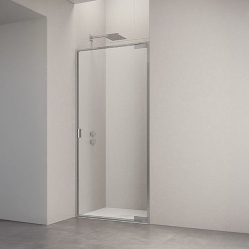 Поворотная перегородка для душа - PORTA BATTENTE PIVOT B1700 - SAMO - створчатая / в форме ниши / из закаленного стекла