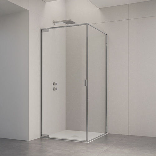 Поворотная перегородка для душа - PORTA PIVOT B1720 - SAMO - створчатая / квадратная / угловая