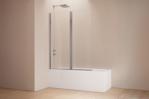 Перегородка для ванны качающаяся - FOLDING DOOR B8695 - SAMO - левого вращения / правого вращения / из закаленного стекла