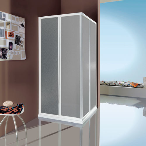 Раздвижная перегородка для душа - COMPLETE SLIDING DOORS CORNER B2601 - SAMO - прямоугольная / угловая / угловая