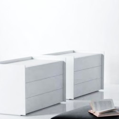 Современный комод - TRAY - Tisettanta - из венге / из лакированной древесины / с выдвижным ящиком
