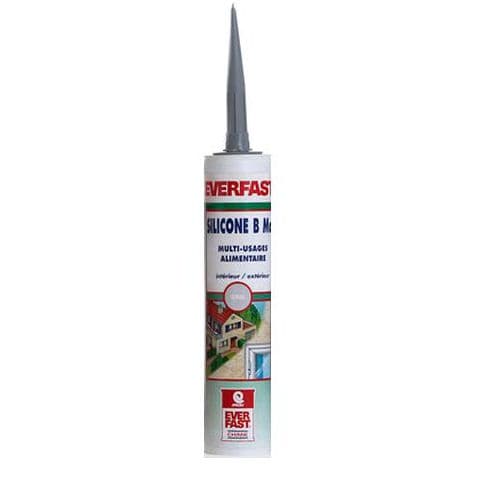 Мастика из эластомера - SILICONE B MAX - EVERFAST - с основанием из кремнийорганической смолы / для герметичности / герметичная
