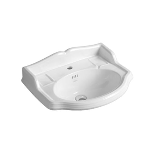 Раковина на ножке - AR 814 - SIMAS ACQUA SPACE - из керамики / 1 отверстие / со сливом-переливом