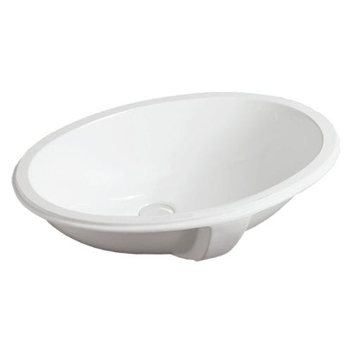 Раковина под рабочей поверхностью - S 53 - SIMAS ACQUA SPACE - из керамики / овальная / без отверстия