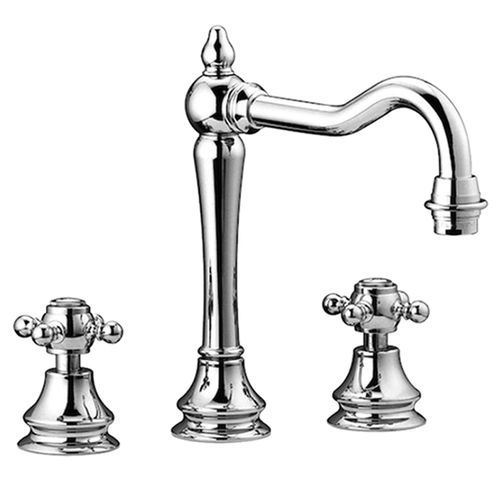 Однорычажный смеситель для раковины - VIBLA - SIMAS ACQUA SPACE - настольный / из хромированного металла / для ванной комнаты