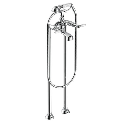 Двухрычажный смеситель для душа - 3274CL306 - RUBINETTERIE STELLA - для ванной / напольный / из хромированного металла