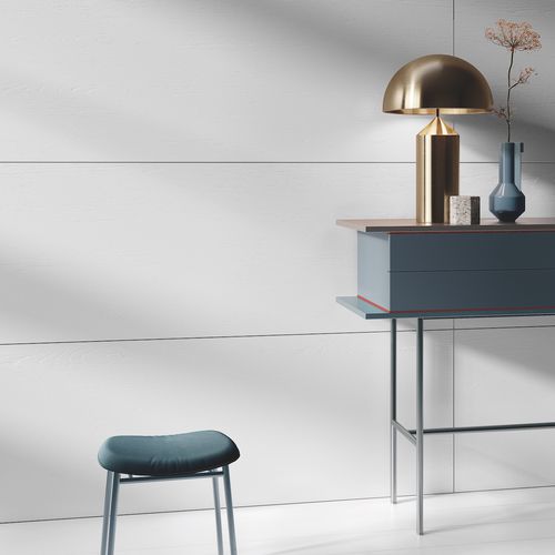 Декоративная панель для внутренней компоновки - HORIZONTAL PANELLING, WHITE LACQUER. - GAROFOLI - настенный / лакированный / гладкий