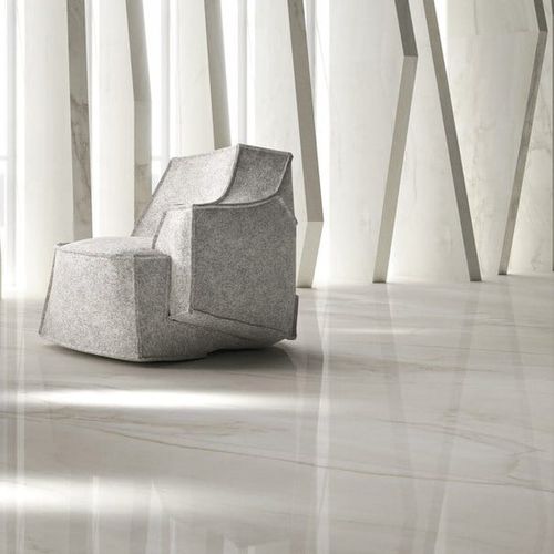 Плитка из керамогранита - MARMI MAXIMUM : BRIGHT ONYX MAXIMUM - Fiandre - полированная / для интерьера / для напольной поверхности