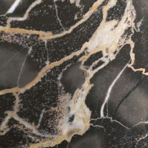 Плитка из керамогранита - PRECIOUS STONES : NERO PORTORO - Fiandre - полированная / для интерьера / для напольной поверхности