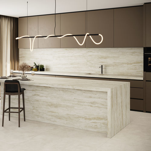 Рабочая поверхность из керамогранита - TRAVERTINO - GRESPANIA CERAMICA - для профессионального использования / для интерьера / для наружного применения