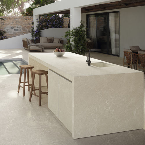 Рабочая поверхность из керамогранита - COVERLAM TOP - ZARCI - GRESPANIA CERAMICA - для профессионального использования / для интерьера / для наружного применения