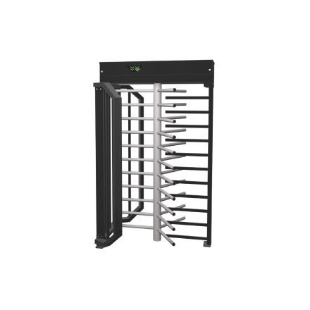 Турникет в полный рост - ROTATECH - GUNNEBO ENTRANCE CONTROL - из нержавеющей стали / для обеспечения безопасности / для общественных учреждений