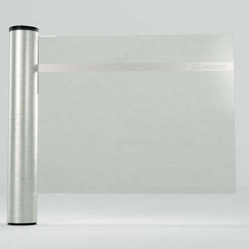 Дверца из стали - GLASSTILE S - GUNNEBO ENTRANCE CONTROL - из стекла / металлический каркас