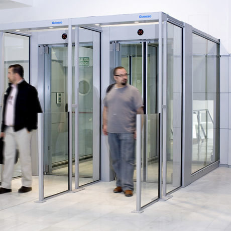 Шлюзовая кабина для автоматического контроля доступа - PASSEC - GUNNEBO ENTRANCE CONTROL - застекленная