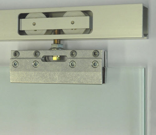 Шарнир для раздвижной двери - JUNIOR 40/GS - Hawa Sliding Solutions AG - для стеклянной двери / из металла / современный