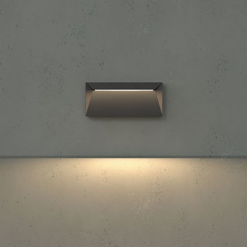 Современный настенный светильник - USEPARTOUT SUPERFLAT - ING. CASTALDI ILLUMINAZIONE - для наружного применения / из технополимера / прямоугольный