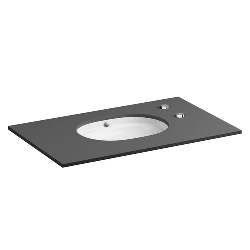 Встраиваемая раковина - 7011B003-5303 - VitrA - из керамики / овальная / современная