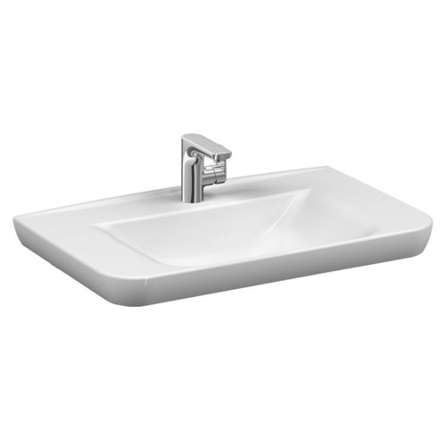 Настольная раковина - 5947B003-0001 - VitrA - из керамики / с умягчителем воды / прямоугольная