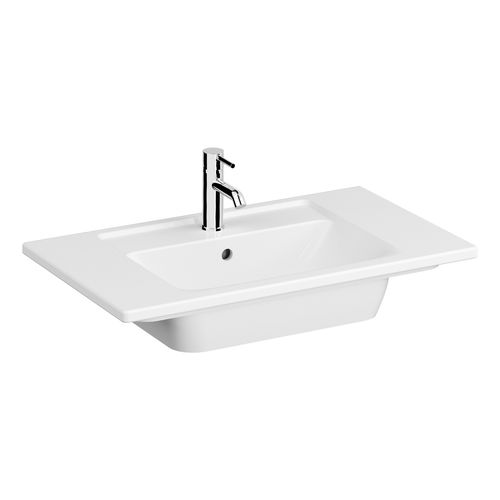 Настольная раковина - 7056B003-0001 - VitrA - из керамики / прямоугольная / современная