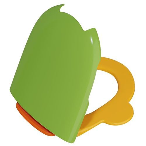 Накладка для туалета с мягким закрыванием - SENTO KIDS - VitrA - из металла / из термоотверждаемой пластмассы / желтая
