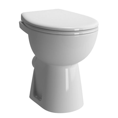Напольный унитаз - CONFORMA - VitrA - из фарфора / для бытового использования / овальный