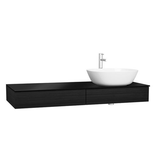 Подвесная тумба под умывальник - ORIGIN - VitrA - из дерева / ПВХ / современная