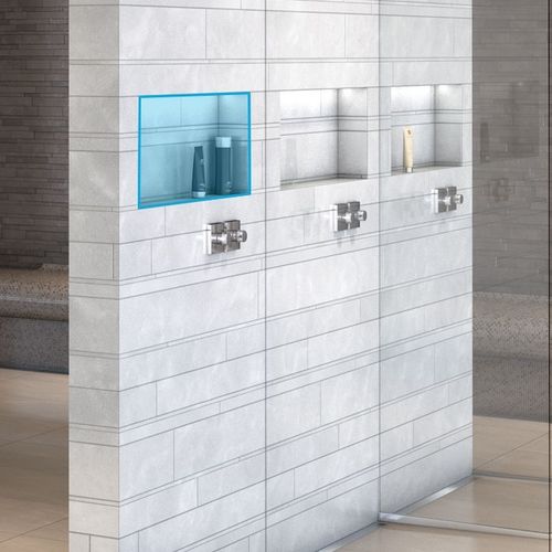 Cтроительная панель из полистирола - SANWELL NICHES - wedi GmbH - для стены / для ванной комнаты / для мебели
