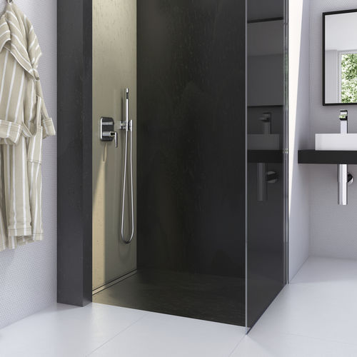 Напольное покрытие из Solid Surface - Fundo Top Riolito Neo - wedi GmbH - для интерьера / для ванной комнаты / для домашнего использования