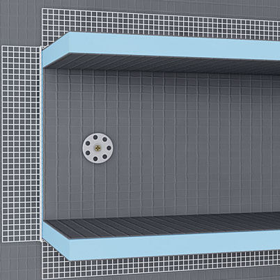Крепежная система из стали - DOWEL - wedi GmbH - из нержавеющей стали / из гальванизированной стали / металлическая
