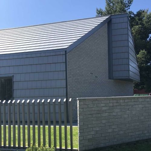 Крыша имитация черепицы - VERTICALROOF - Cerámica La Escandella - изоляционная / цветная