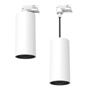 Светильник на рейке LED - KOMBIC 100 - LAMP LIGHTING - круглый / цилиндрический / из алюминия