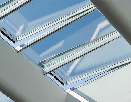 Фонарь для крыш - COMFORT  - VELUX - для вентиляции / с двойным остеклением / с петельным крюком
