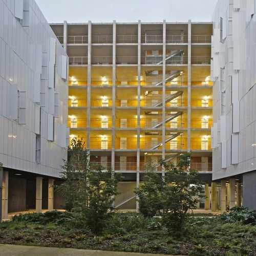 Перегородка пламеотражатель - WICLINE 65FP - WICONA - фиксированная / из алюминия / для профессионального использования