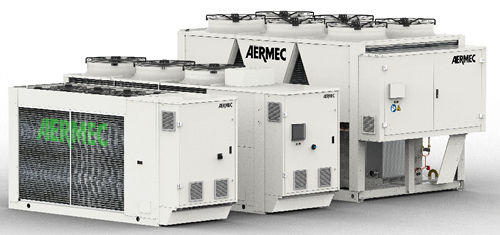 Охладитель с водяным конденсатором - NRG - NRG_H - AERMEC - для домашнего использования / для наружного использования