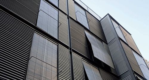 Панельная облицовка фасада - PROFIL SINUS VMZINC - VM Building Solutions - из металла / из цинка / с профлистом
