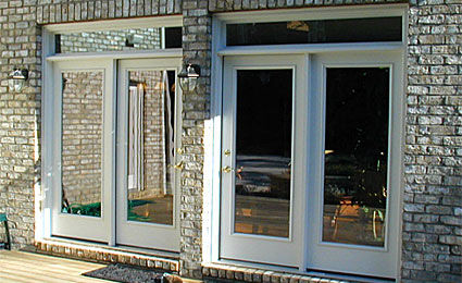 Створчатая наружная остекленная дверь - PROFILE - THERMA-TRU DOORS - из стекловолокна / с двойным остеклением