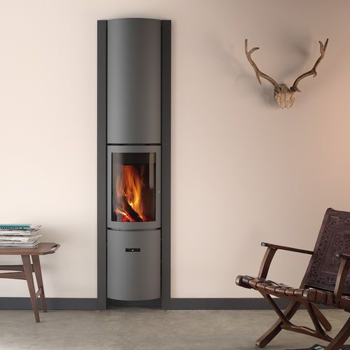 Дровяная топка для камина - 30-COMPACT IN - Stûv - из чугуна / с естественной конвекцией / современная