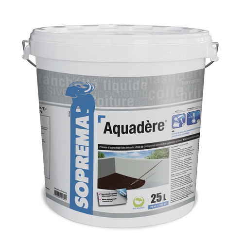 Штукатурка для холодной пропитки - AQUADERE® - SOPREMA - для стены / для кровли / для фундамента