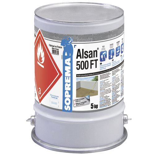 Штукатурка для отделки - ALSAN® 500 FT - SOPREMA - гидроизолирующая / для интерьера / для наружного применения