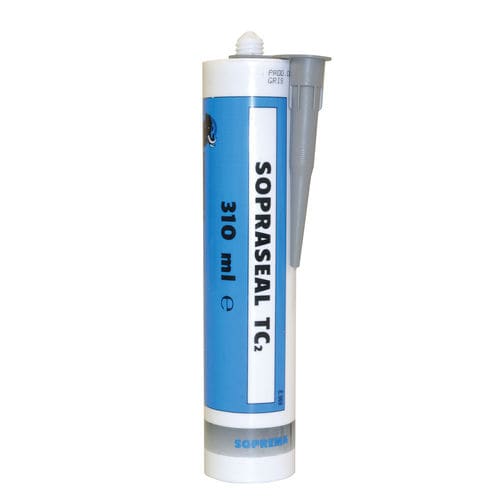Мастика из эластомера - SOPRASEAL®-TC - SOPREMA - с основанием из кремнийорганической смолы / для герметичности